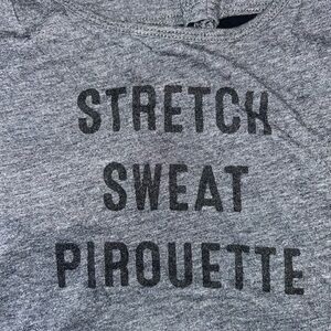 Gray Razor Back Tank Top